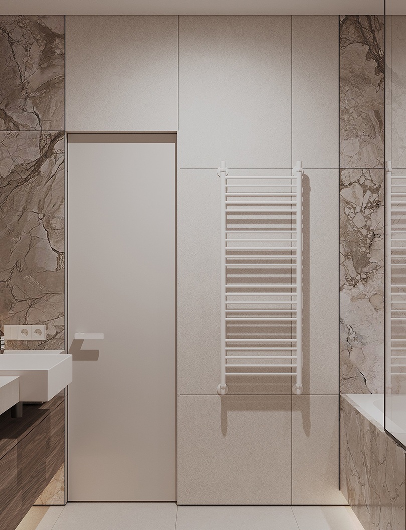 Плинтус алюминиевый теневой Decaro Regulated D004.2A Black /F1A Black Черный 2000×65×16 фото в интерьере