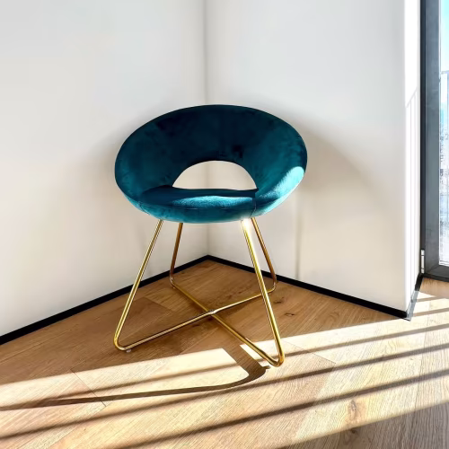 Микроплинтус алюминиевый Decaro ML15A Brass Brush Латунный браш 2000×26×15