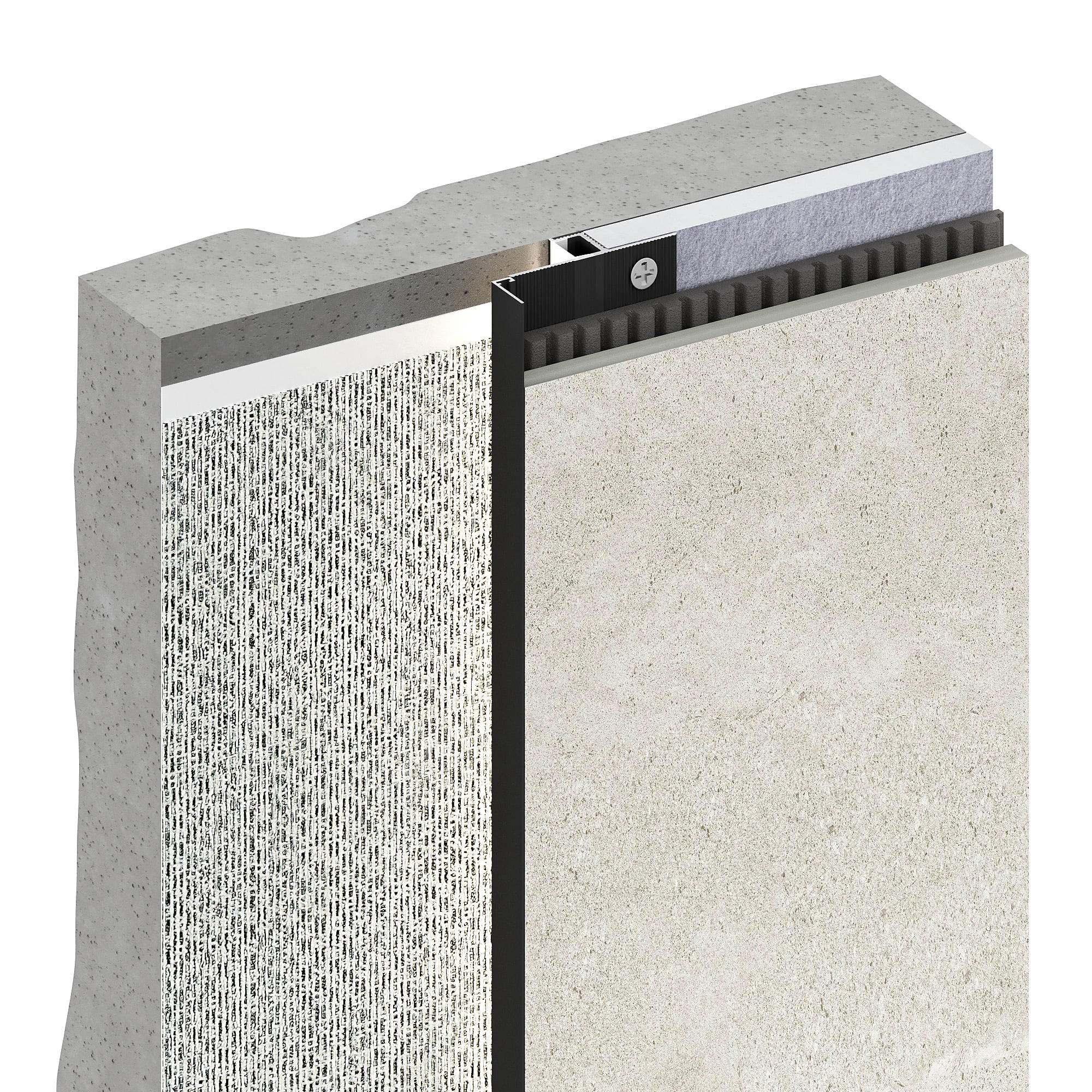 Микроплинтус алюминиевый Decaro M15A Bronze Brush Бронзовый браш 2000×6×15