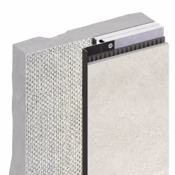Микроплинтус алюминиевый Decaro M15A Brass Brush Латунный браш 2000×6×15