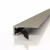 Микроплинтус алюминиевый Decaro M15A Titanium Brush Титановый браш 2000×6×15