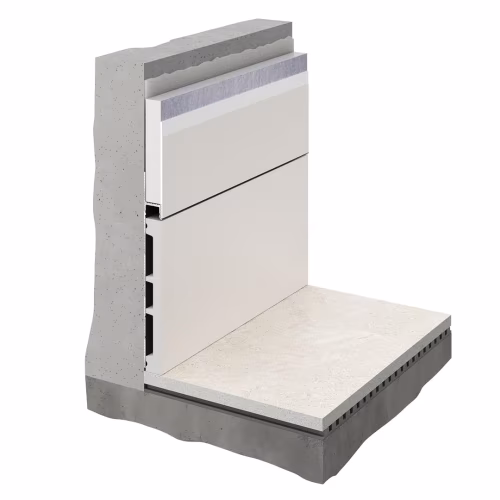 Вставка для скрытого плинтуса под покраску Decaro Invisible PL100 2000×100×12,5