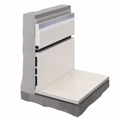 Вставка для скрытого плинтуса под покраску гибкая Decaro Invisible PL100F 2000×100×12,5