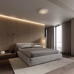 Профиль алюминиевый теневой с подсветкой Decaro D005A Black Черный 2000×50×55