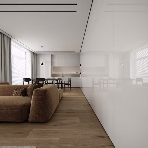 Профиль алюминиевый теневой с подсветкой Decaro D006A Black Черный 2000×75×70