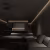 Профиль алюминиевый теневой с подсветкой Decaro D006A Black Черный 2000×75×70 фото в интерьере
