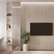 Профиль алюминиевый теневой с подсветкой Decaro D006A Black Черный 2000×75×70 фото в интерьере