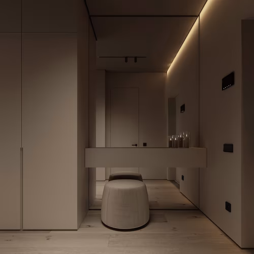 Профиль алюминиевый теневой с подсветкой Decaro D006A Black Черный 2000×75×70