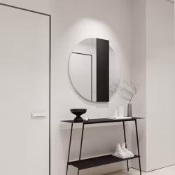 Профиль алюминиевый теневой Decaro D005.2A Black Черный 2000×30×44