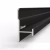 Профиль алюминиевый теневой соединительный Decaro D1182 Black anodizer Черный 3000×22,8×8,5