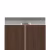 Профиль алюминиевый теневой соединительный Decaro D1189 Copper Медный 3000×30×3,1
