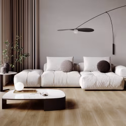 Кварцвиниловый SPC ламинат Fargo Bevel Дуб Монако 50-63W948 1520×227×6