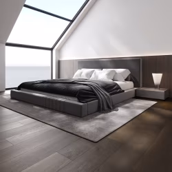 Кварцвиниловый SPC ламинат Fargo Bevel Дуб Каштановый 50-2123-03 1220×182×6