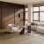 Кварцвиниловый SPC ламинат Fargo Bevel Дуб Античный 50-2123-31 1220×182×6 фото в интерьере