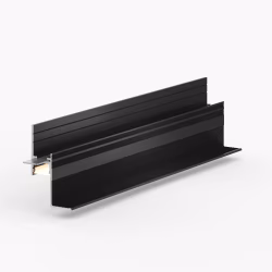 Профиль алюминиевый теневой с подсветкой Laconistiq Multilevel Черный муар RAL 9005 27-31-300 3000×46,5×28,7