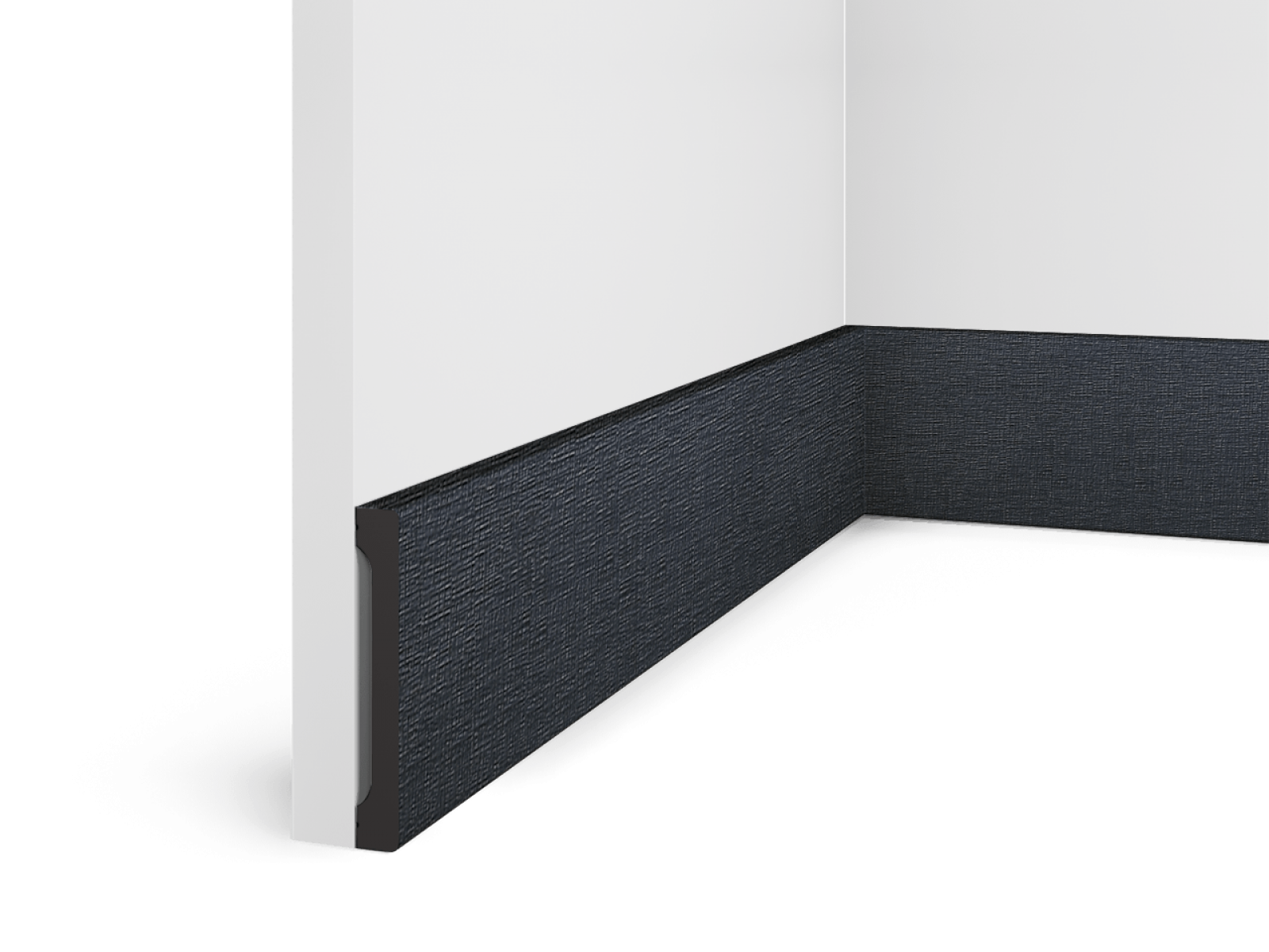 Плинтус Hiwood B90V1 BK114 2700×90×14 Плинтус Hiwood B90V1 BK114 2700×90×14