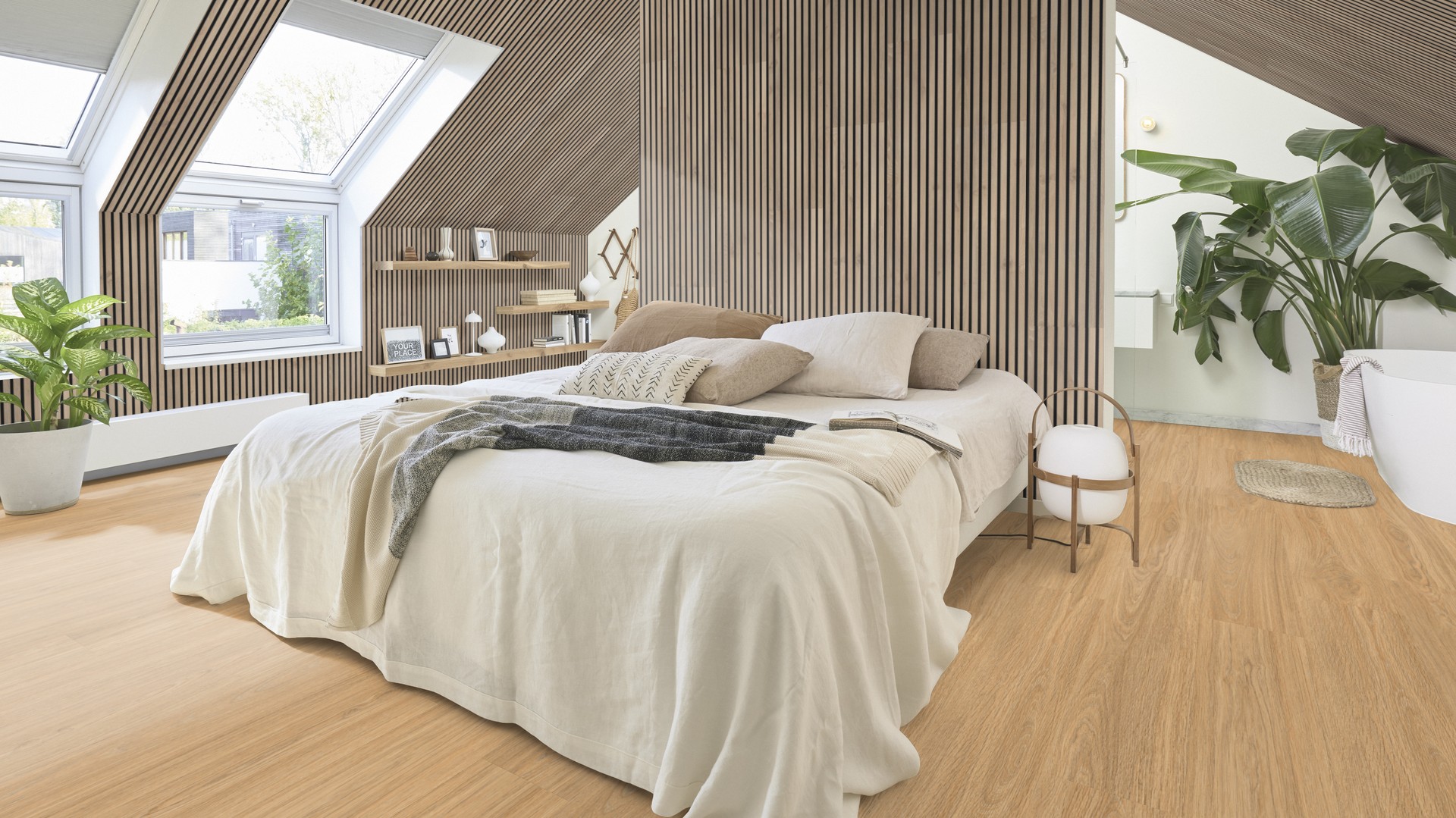 Ламинат Meister LD 250 Дуб Сэнд принсес Sand princess oak 600002-1288244-06895 1288×244×10 фото в интерьере