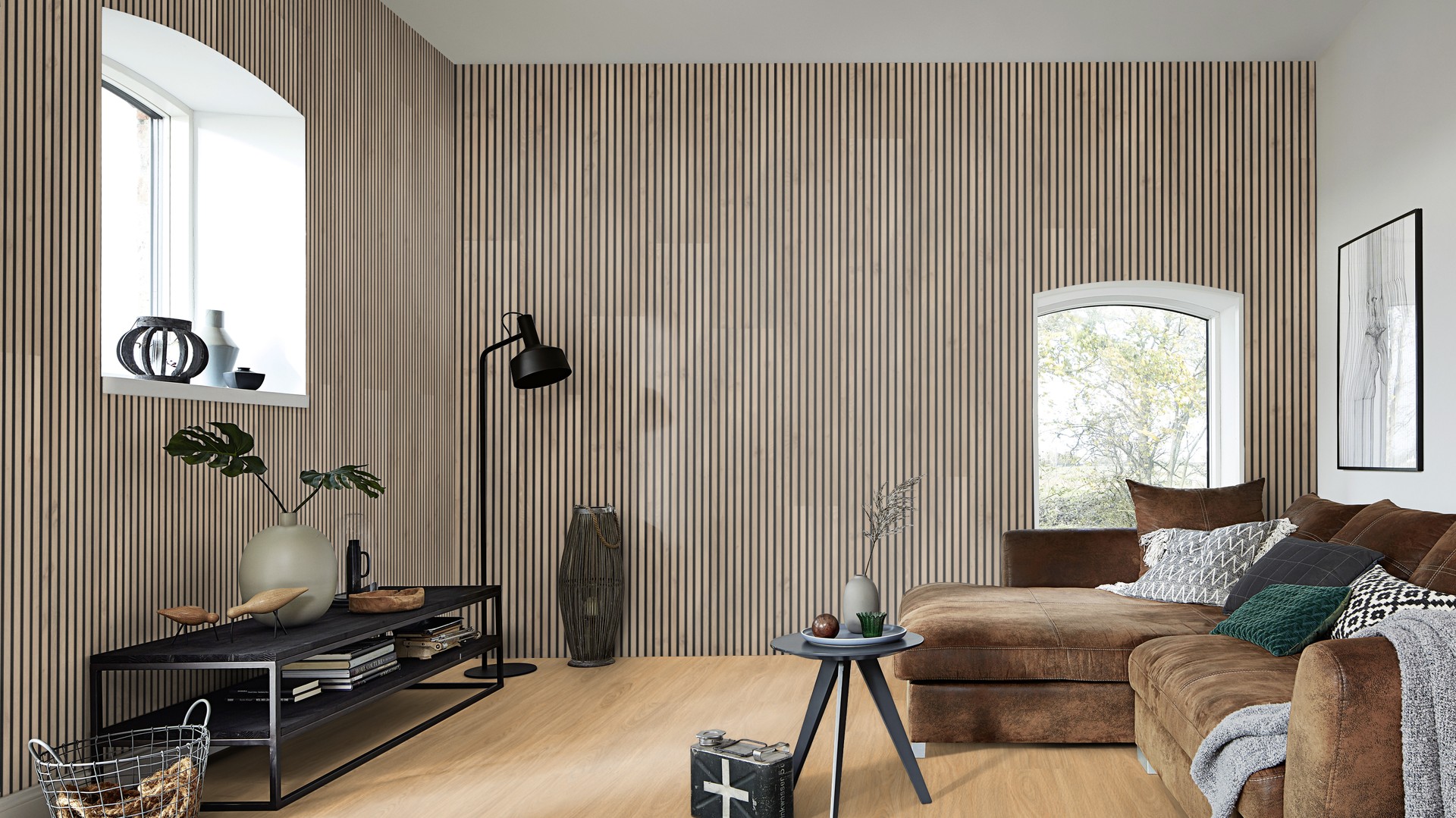 Ламинат Meister LD 250 Дуб Сэнд принсес Sand princess oak 600002-1288244-06895 1288×244×10 фото в интерьере