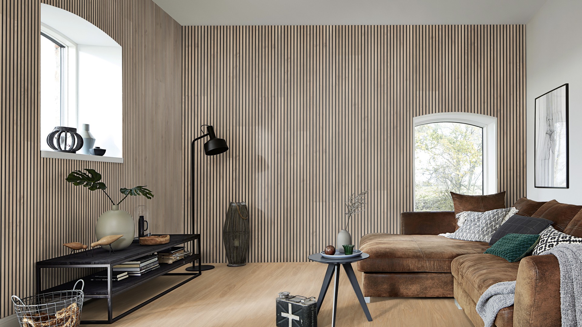 Ламинат Meister LD 250 Дуб Крим принсес Cream princess oak 600002-1288244-06896 1288×244×10 фото в интерьере