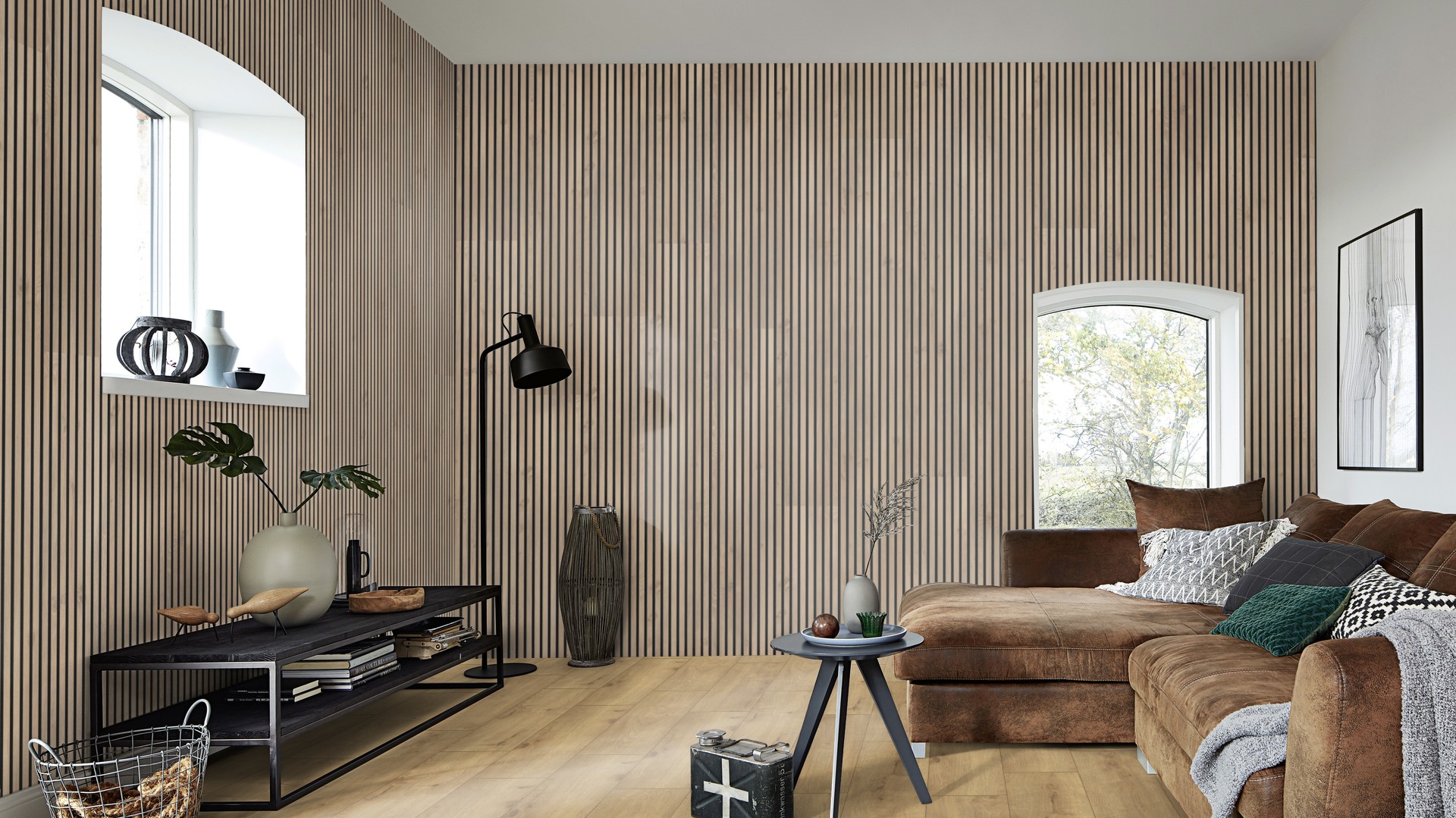 Ламинат Meister LD 250 Дуб Шампань Champagne oak 600002-1288244-07001 1288×244×10 фото в интерьере