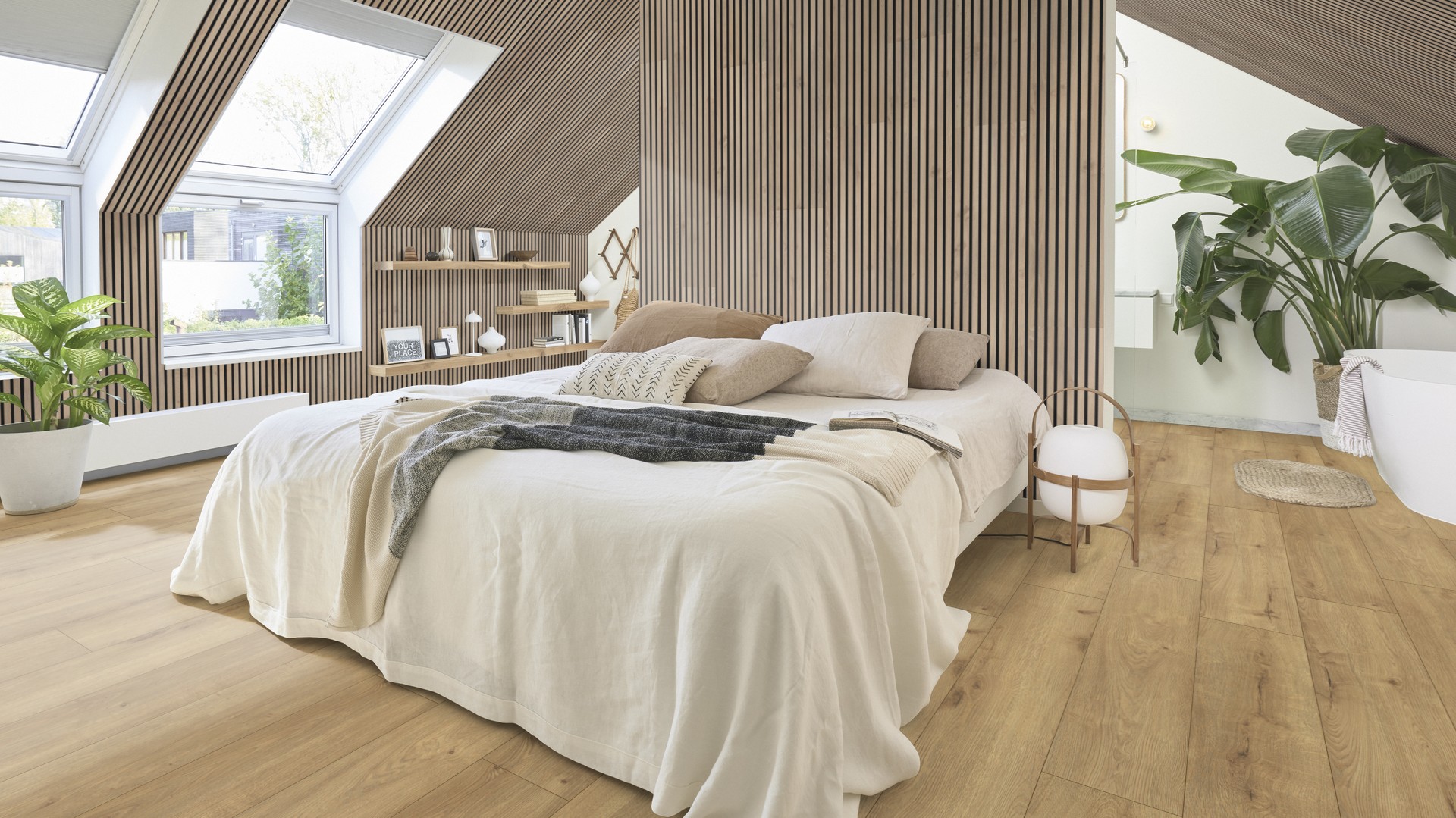 Ламинат Meister LD 250 Дуб Шампань Champagne oak 600002-1288244-07001 1288×244×10 фото в интерьере