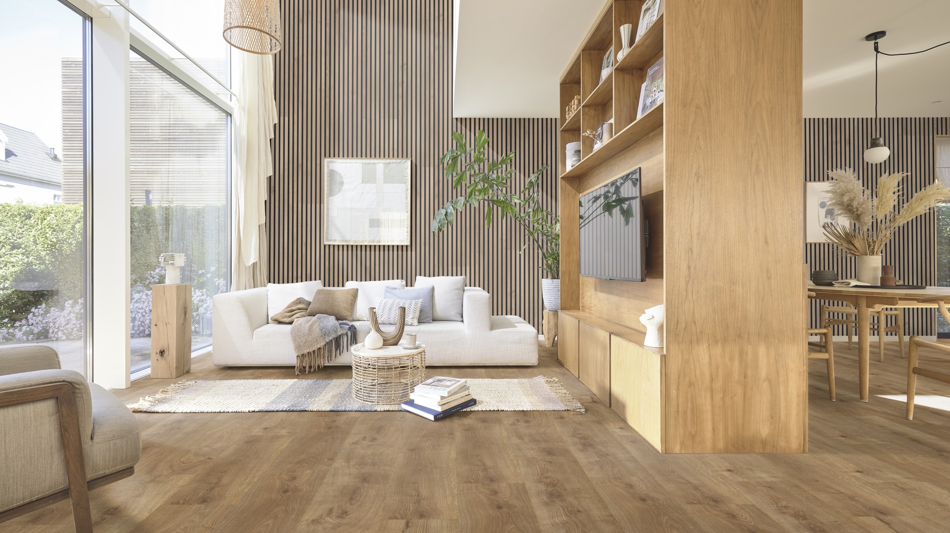 Ламинат Meister LD 250 Дуб Амбер Amber oak 600002-1288244-07002 1288×244×10 фото в интерьере