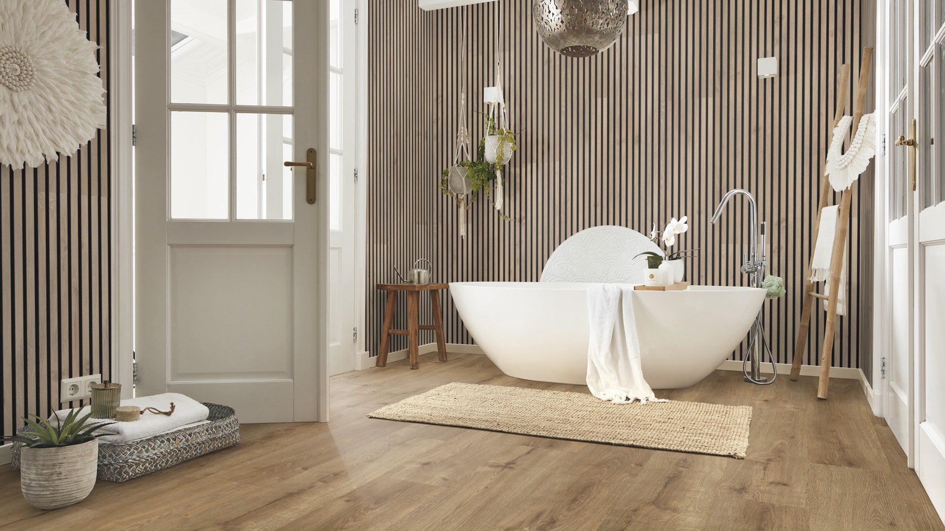 Ламинат Meister LD 250 Дуб Амбер Amber oak 600002-1288244-07002 1288×244×10 фото в интерьере