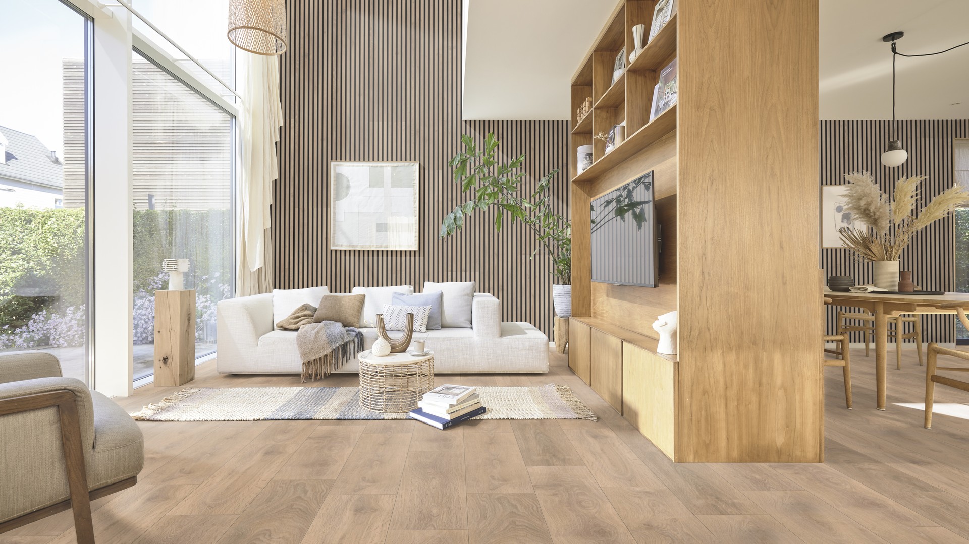 Ламинат Meister LD 250 Дуб Сэнд Sand oak 600002-1288244-07004 1288×244×10 фото в интерьере