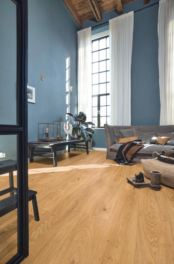 Ламинат Meister LD 250 Дуб Хани Ривербенк Honey riverbank oak 600002-1288244-07127 1288×244×10 фото в интерьере