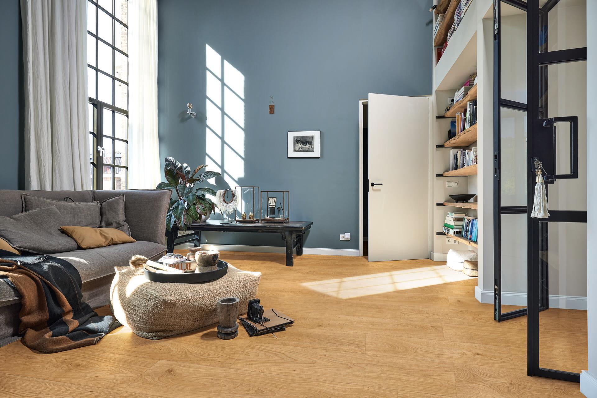 Ламинат Meister LD 250 Дуб Хани Ривербенк Honey riverbank oak 600002-1288244-07127 1288×244×10 фото в интерьере