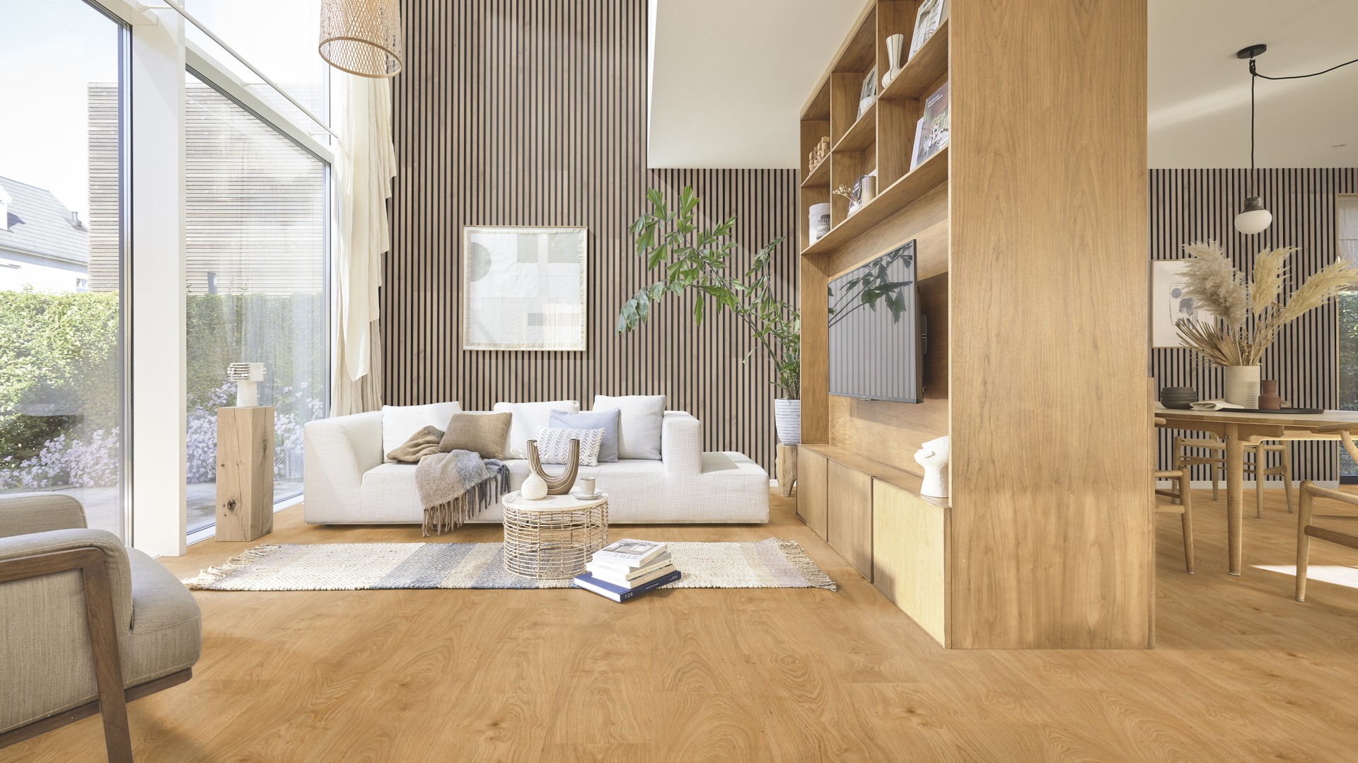 Ламинат Meister LD 250 Дуб Хани Ривербенк Honey riverbank oak 600002-1288244-07127 1288×244×10 фото в интерьере