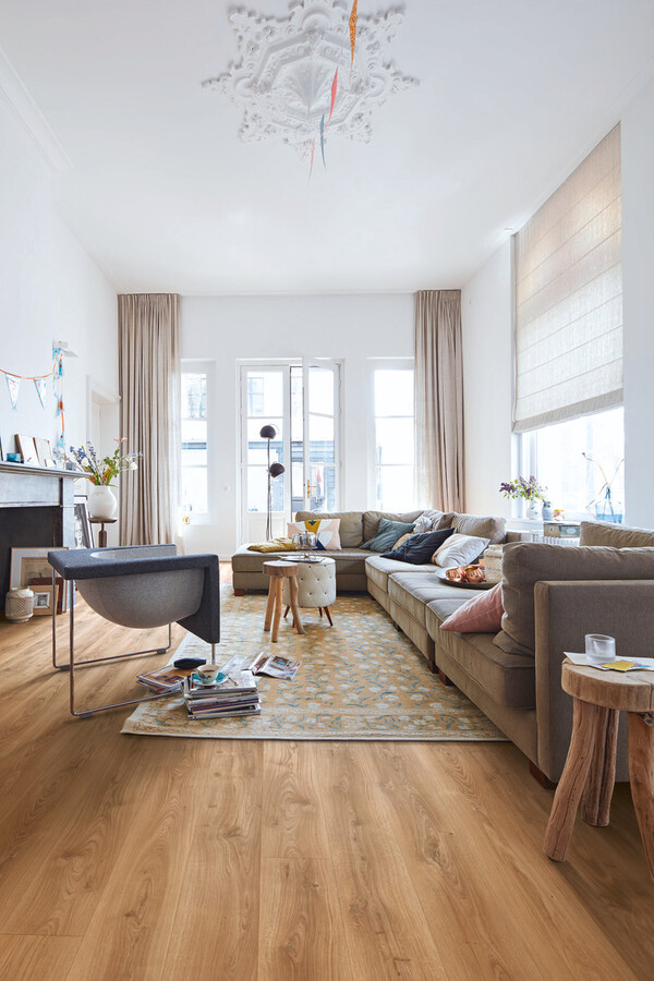 Ламинат Meister LL 250 Дуб Натурал касл Natural castle oak 600009-2052248-06836 2052×248×10 фото в интерьере