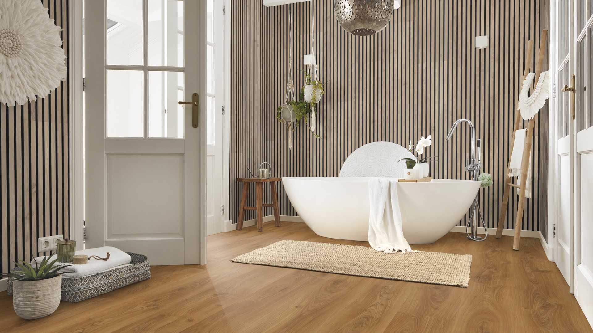 Ламинат Meister LL 250 Дуб Натурал касл Natural castle oak 600009-2052248-06836 2052×248×10 фото в интерьере