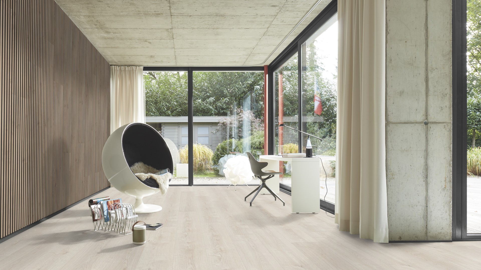 Ламинат Meister LL 250 Дуб Вайт монтейн White mountain oak 600009-2052248-07124 2052×248×10 фото в интерьере