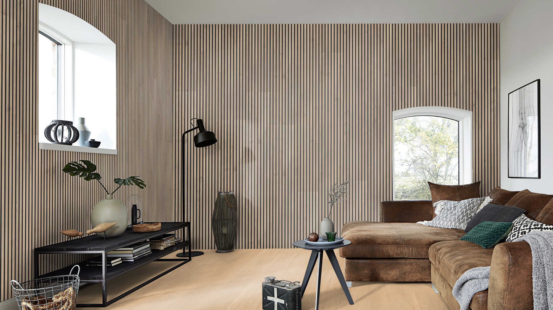 Ламинат Meister LL 250 Дуб Лайт вали Light valley oak 600009-2052248-07144 2052×248×10 фото в интерьере