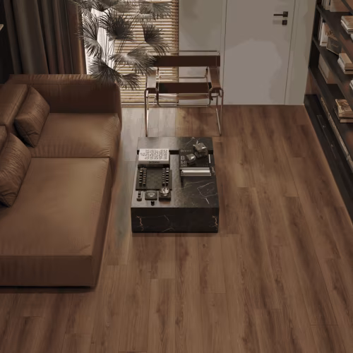 Кварцвиниловый SPC ламинат Alpine Floor Premium XL Дуб Табачный ECO 7-34 1524×180×8