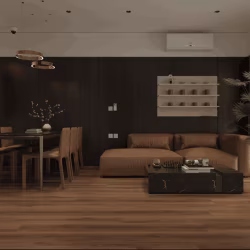 Кварцвиниловый SPC ламинат Alpine Floor Premium XL Дуб Табачный ECO 7-34 1524×180×8