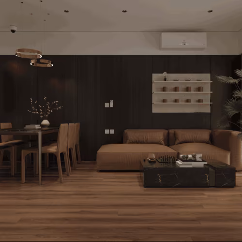 Кварцвиниловый SPC ламинат Alpine Floor Premium XL Дуб Табачный ECO 7-34 1524×180×8