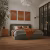 Кварцвиниловый SPC ламинат Alpine Floor Premium XL Дуб Умбровый ECO 7-35 1524×180×8 фото в интерьере