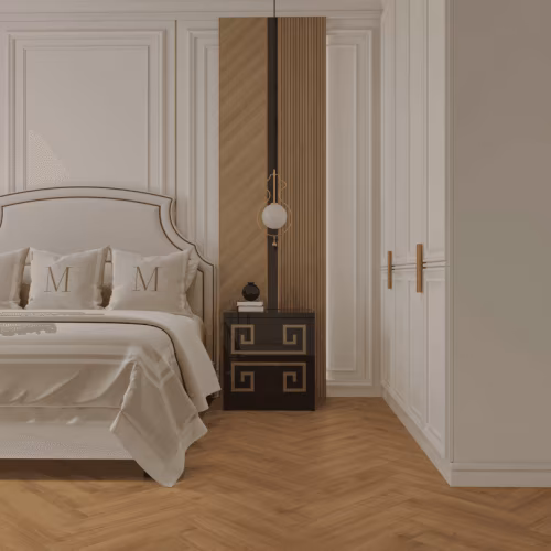Кварцвиниловая плитка Norland клеевая Parquet LVT Value Oak1067-1 венгерская елка 590×118×2,5