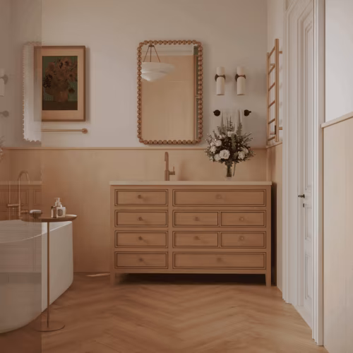 Кварцвиниловая плитка Norland клеевая Parquet LVT Saver Sand 1067-2 венгерская елка 590×118×2,5