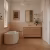 Кварцвиниловая плитка Norland клеевая Parquet LVT Saver Sand 1067-2 венгерская елка 590×118×2,5 фото в интерьере