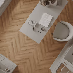 Кварцвиниловая плитка Norland клеевая Parquet S LVT Onega 1056-3 венгерская елка 590×118×2,5