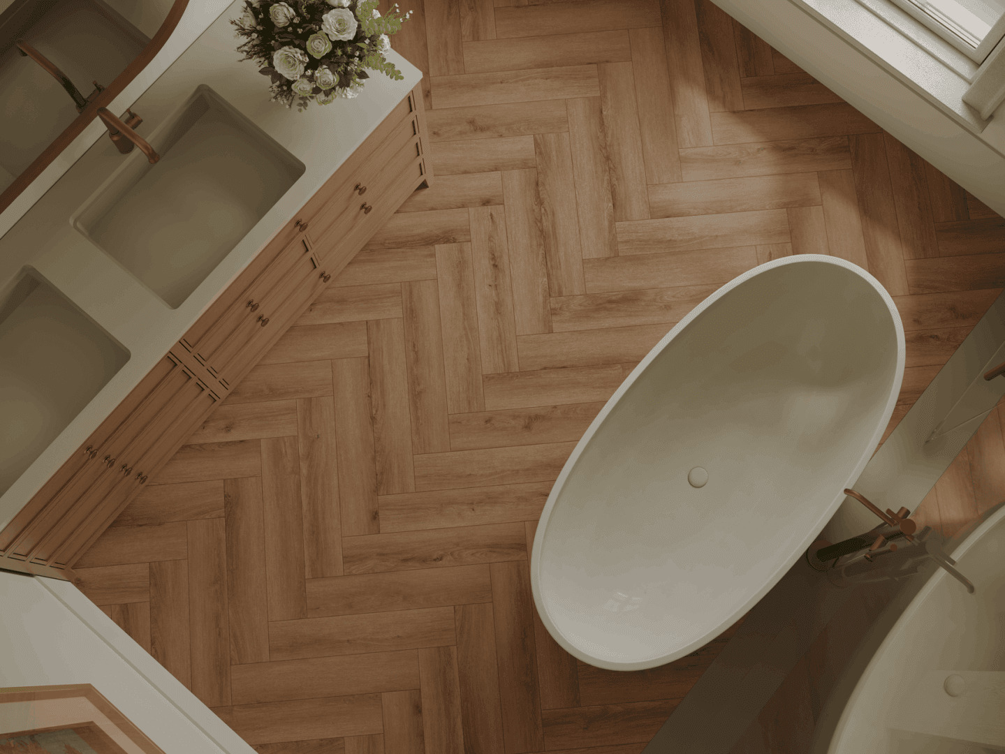 Кварцвиниловый SPC ламинат Norland Parquet S Lama 1055-4 венгерская елка 600×125×4 фото в интерьере Кварцвиниловый SPC ламинат Norland Parquet S Lama 1055-4 венгерская елка 600×125×4 фото в интерьере