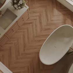Кварцвиниловая плитка Norland клеевая Parquet S LVT Lama 1056-4 венгерская елка 590×118×2,5