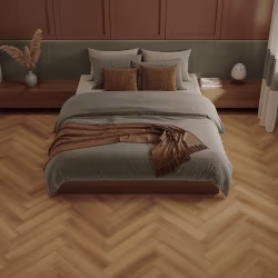 Кварцвиниловая плитка Norland клеевая Parquet S LVT Orel 1056-7 венгерская елка 590×118×2,5