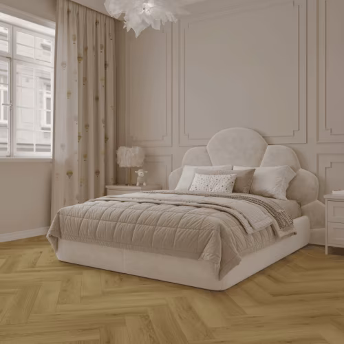 Кварцвиниловая плитка Norland клеевая Parquet S LVT Vuoksa 1056-8 венгерская елка 590×118×2,5