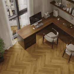 Кварцвиниловая плитка Norland клеевая Parquet S LVT Seliger 1056-9 венгерская елка 590×118×2,5