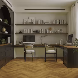 Кварцвиниловая плитка Norland клеевая Parquet S LVT Seliger 1056-9 венгерская елка 590×118×2,5