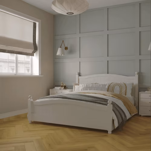 Кварцвиниловая плитка Norland клеевая Parquet S LVT Vivi 1056-10 венгерская елка 590×118×2,5